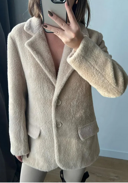 Cataleya | Manteau En Peluche Pour Femmes