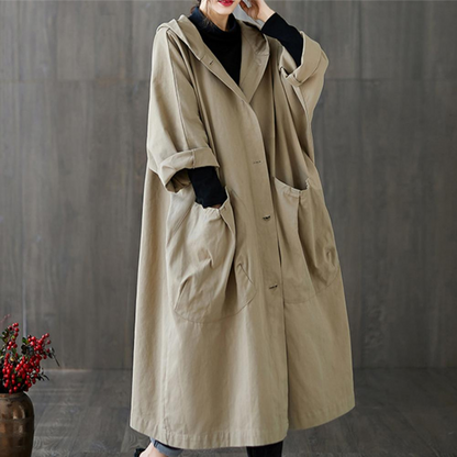 Esther | Trench-coat Longue Pour Femmes | Chaude