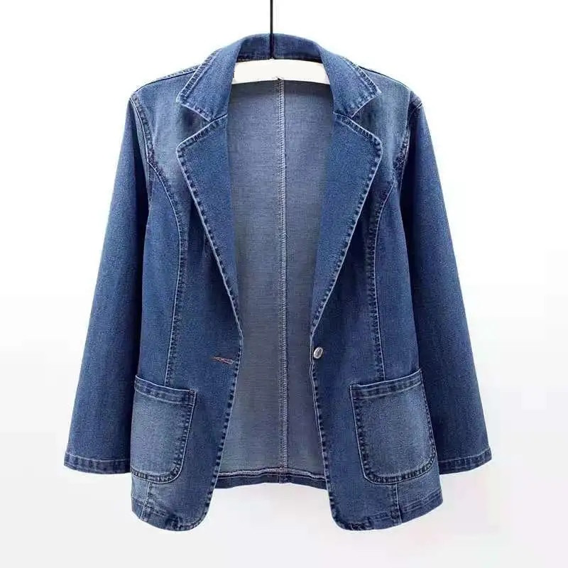 Anne | Blazer classique en denim