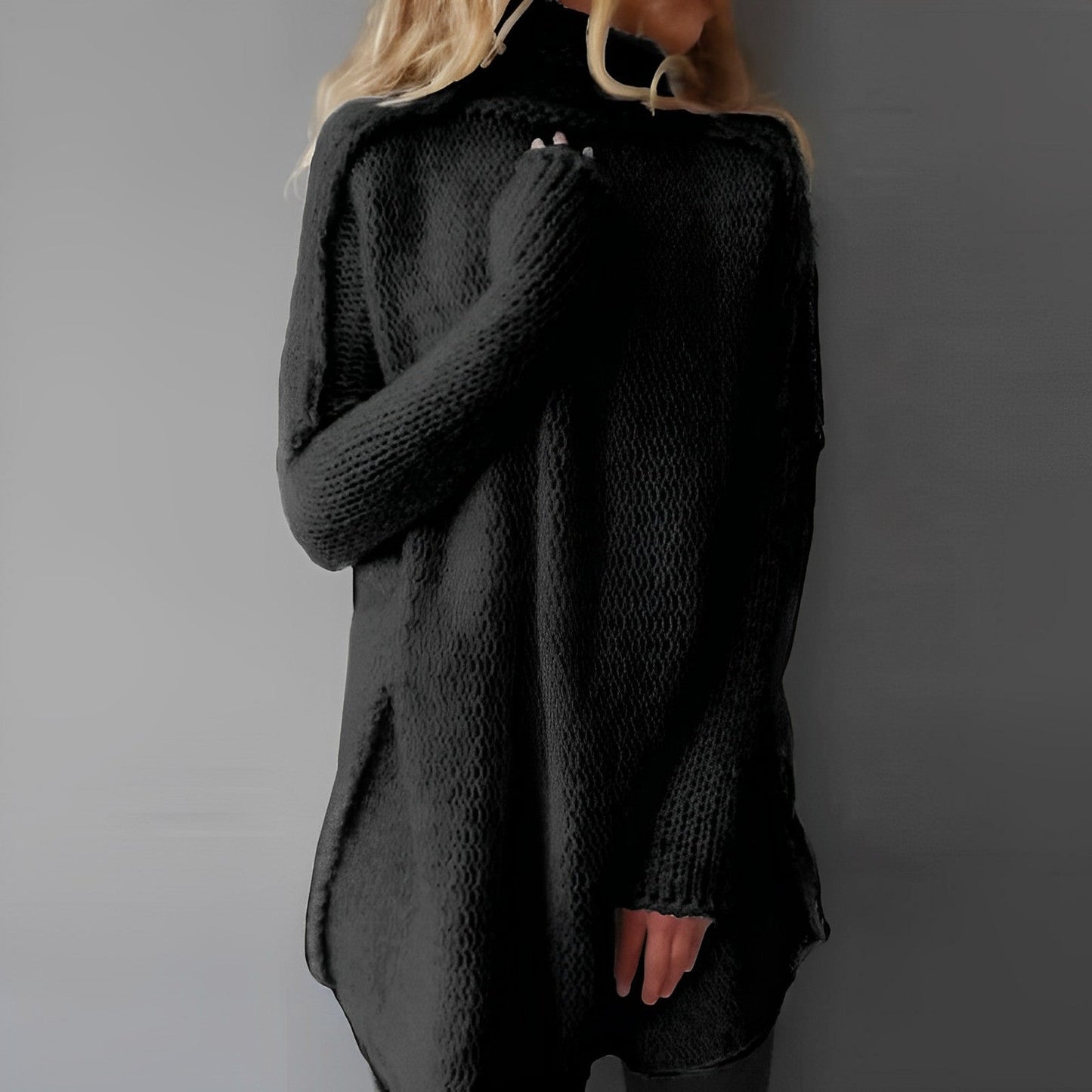 Anna | Pull Long en Tricot